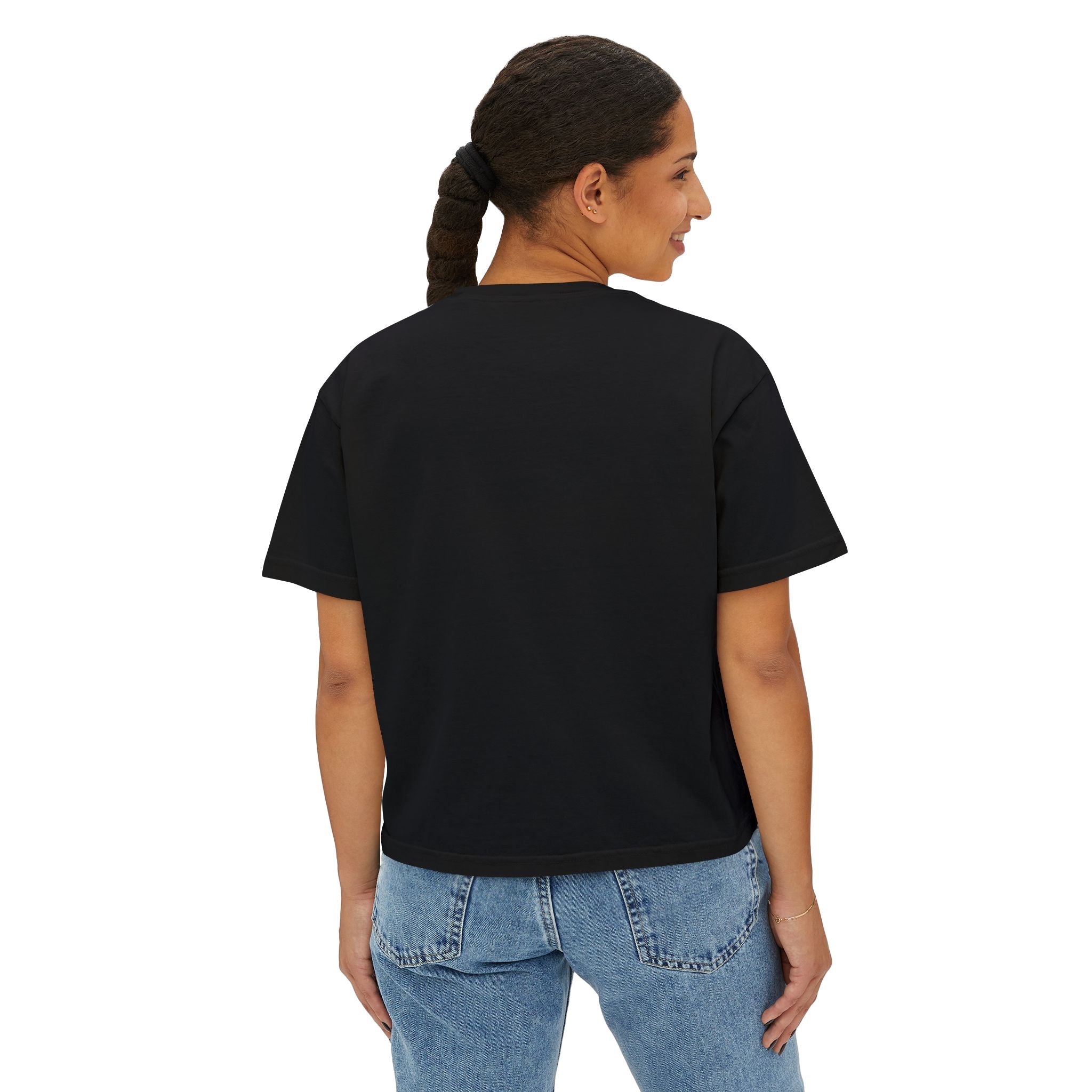 Dead Inside, Still Clocked In Women's Boxy Tee