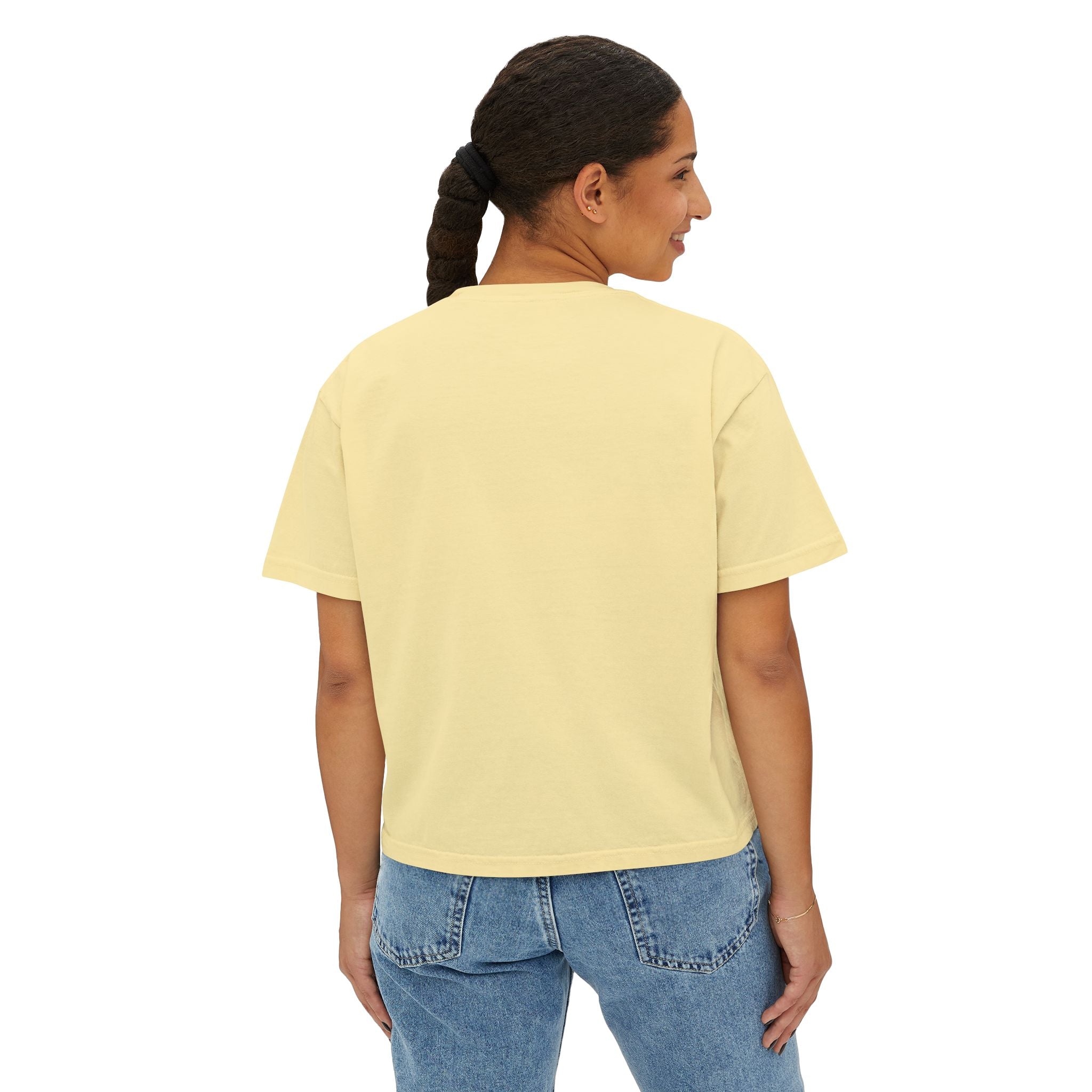 Dead Inside, Still Clocked In Women's Boxy Tee