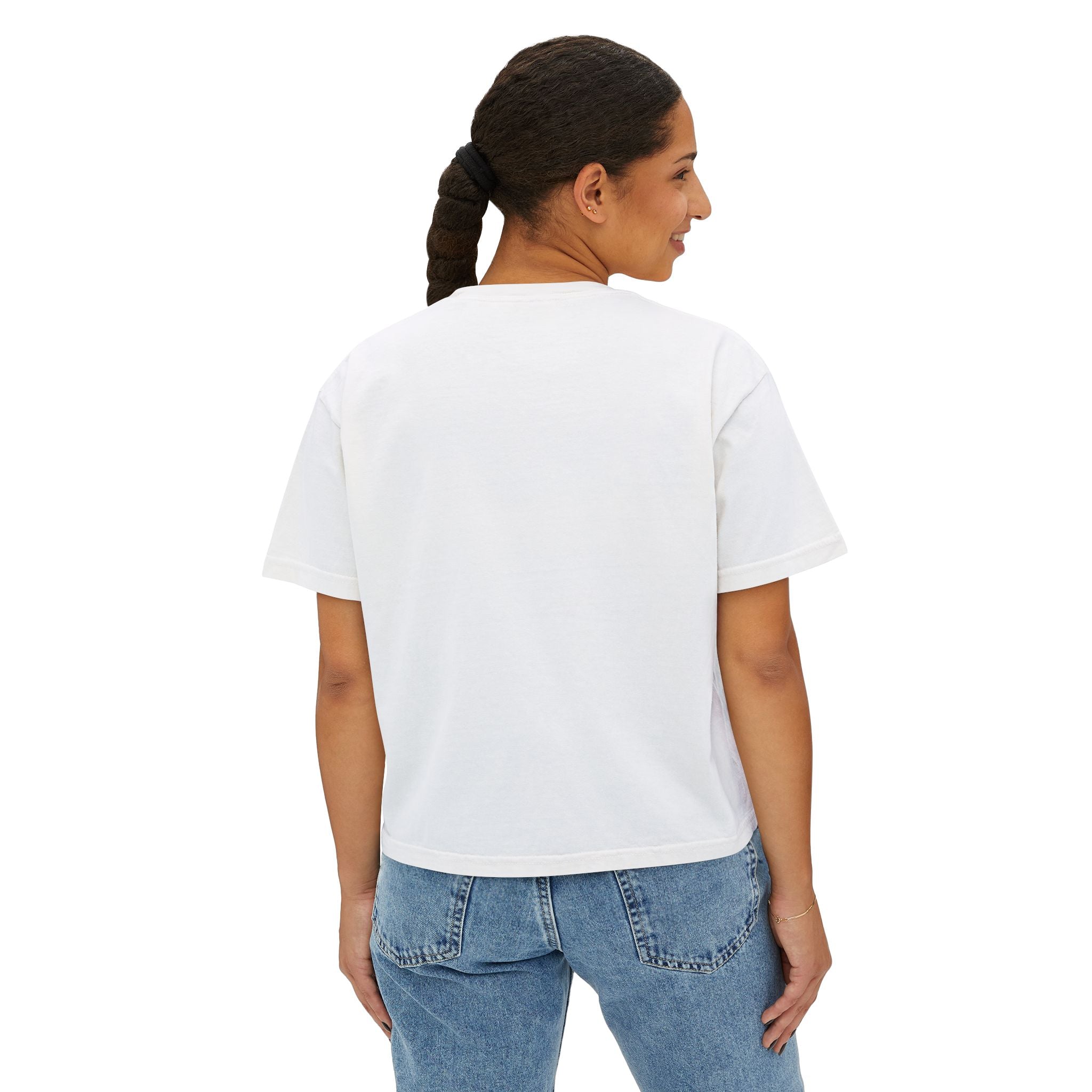 Dead Inside, Still Clocked In Women's Boxy Tee