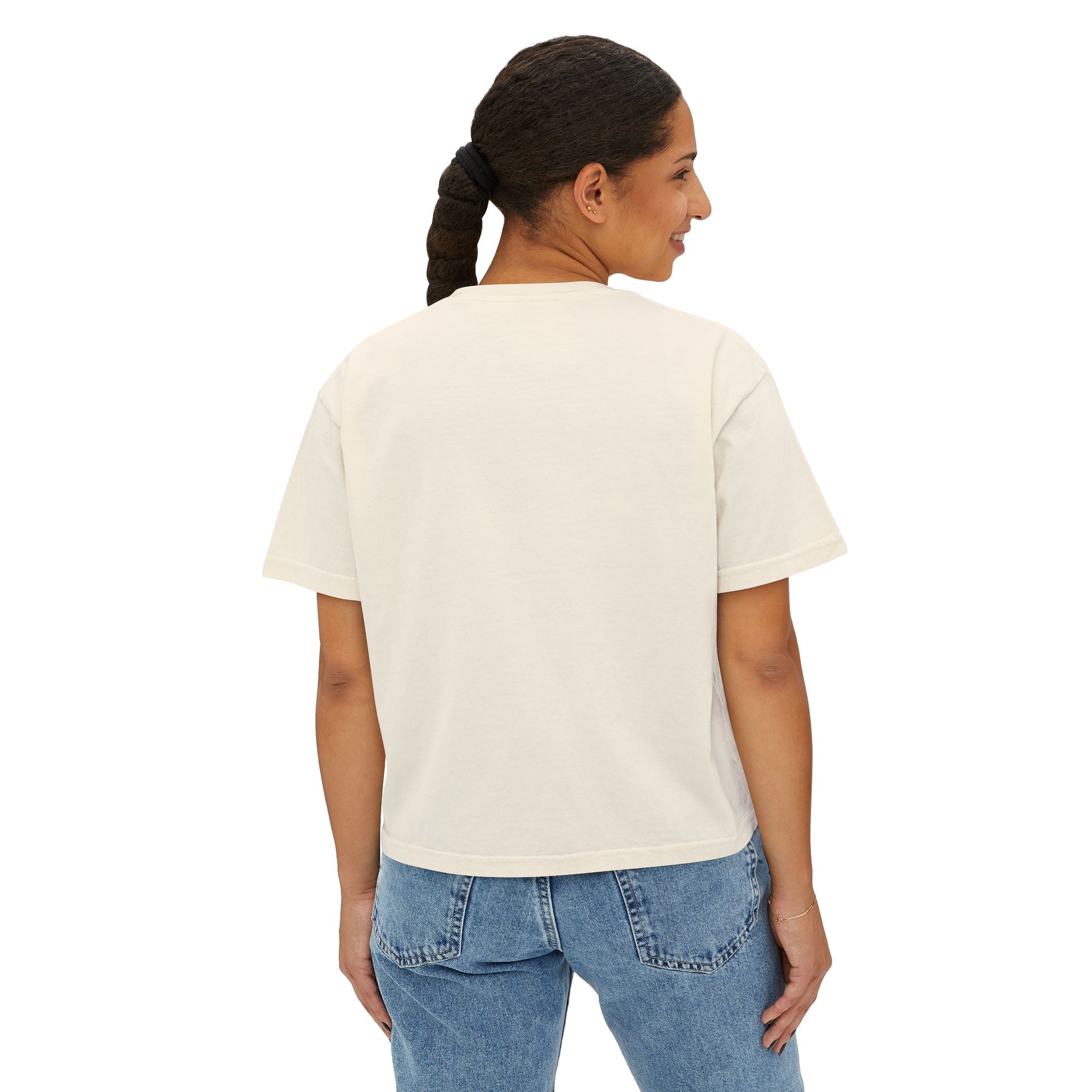 Dead Inside, Still Clocked In Women's Boxy Tee