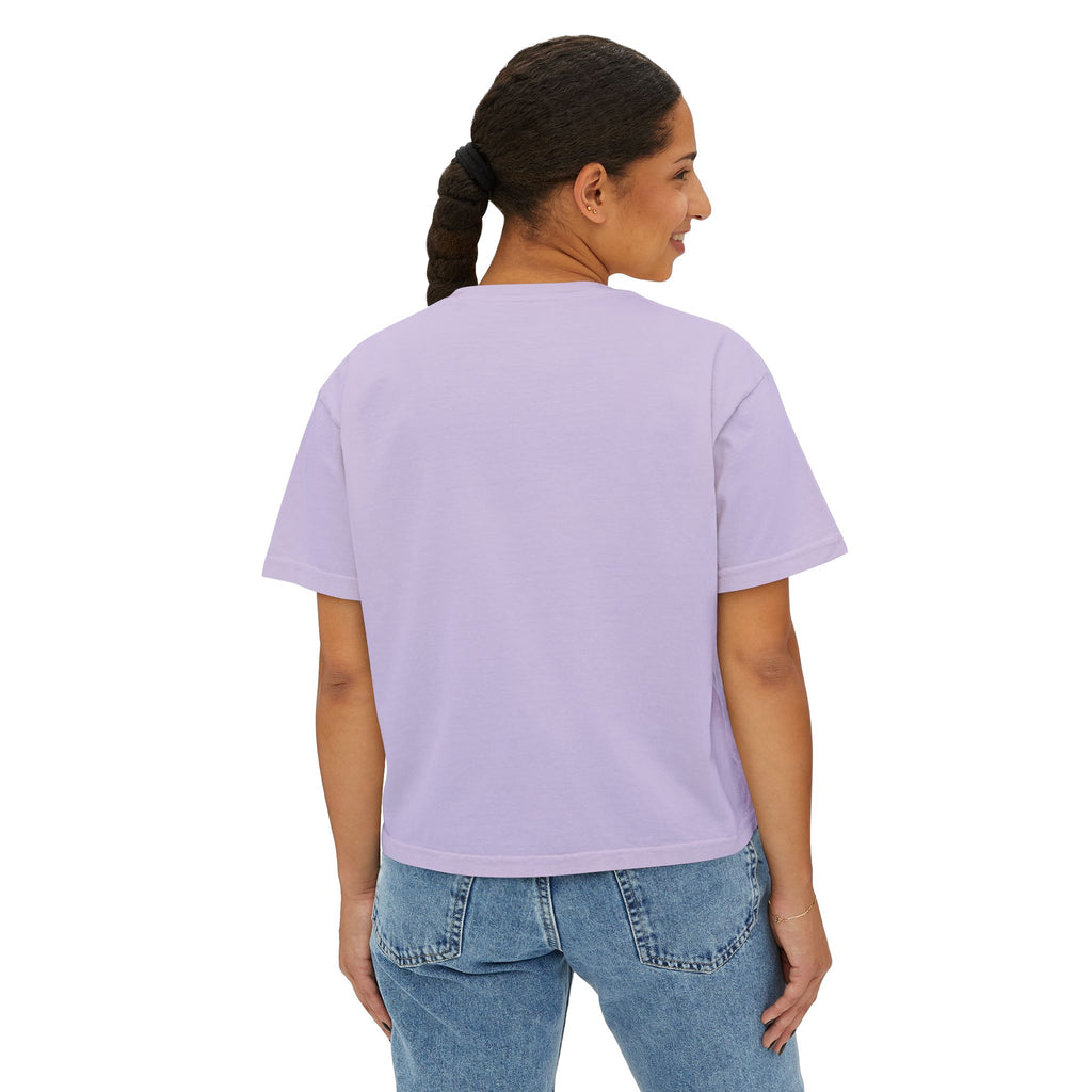 Dead Inside, Still Clocked In Women's Boxy Tee
