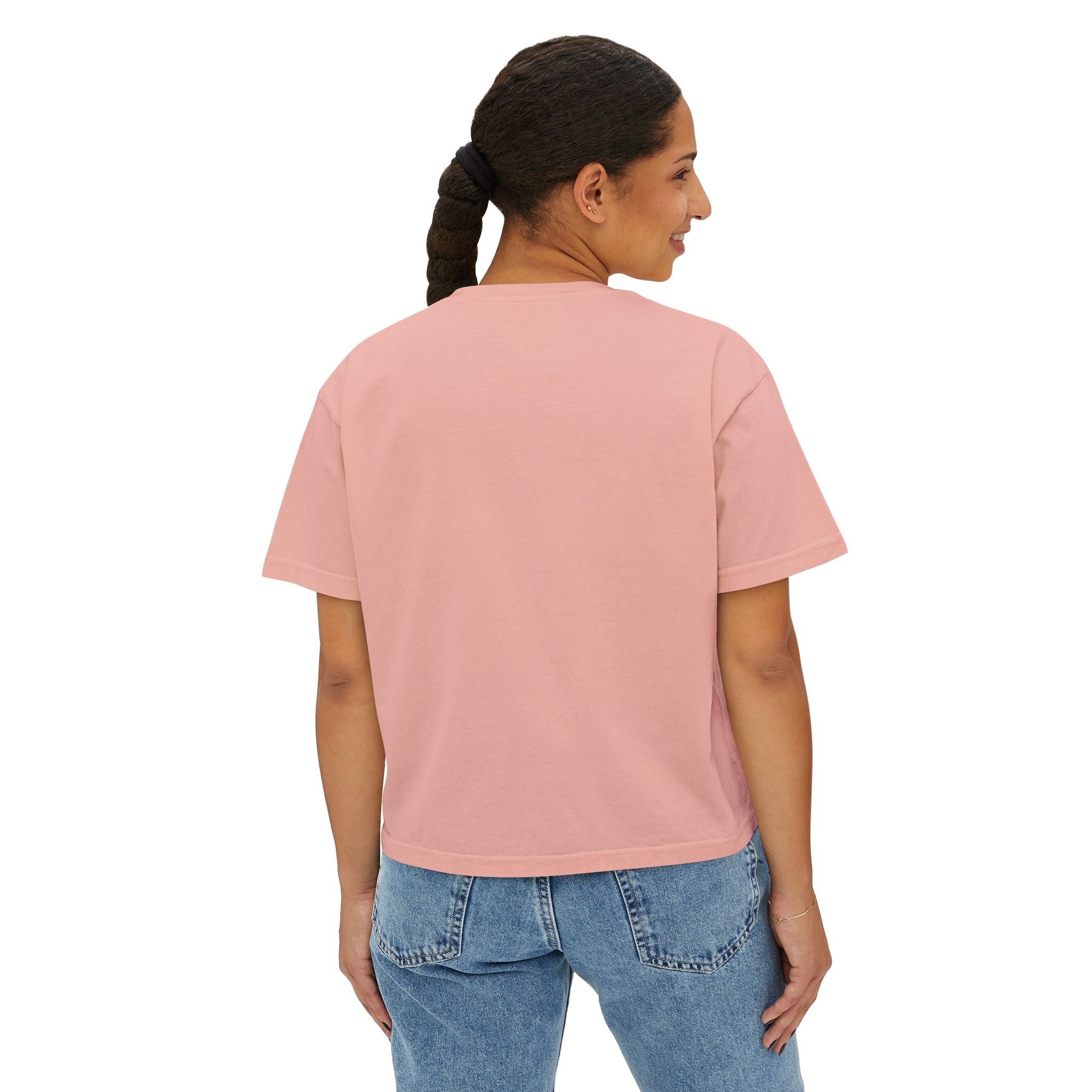Dead Inside, Still Clocked In Women's Boxy Tee